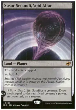 Edge of Eternities #259 Susur Secundi, Void Altar - Image 1