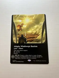 Adagia, Windswept Bastion NM (Borderless) Edge of Eternities Magic The Gathering - Image 1