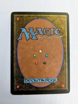 MTG ICE AGE Necropotence SIGNED IN GOLD BY MARK TEDIN - Image 2