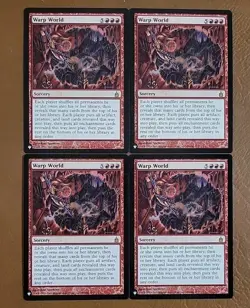 1x Playset of (4) NM Warp World 150/306 Ravnica City of Guilds - Image 1