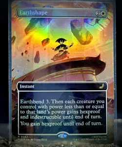 Earthshape (Borderless) - Avatar: Eternal Legal (TLE) Magic The Gathering NM - Image 1