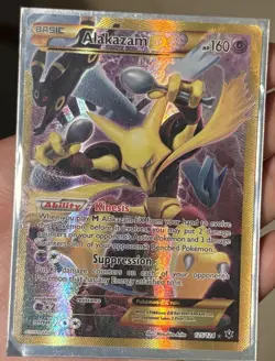 Pokemon TCG - 2016 Pokemon XY Fates Collide Alakazam EX #125/124 - HP - Image 1