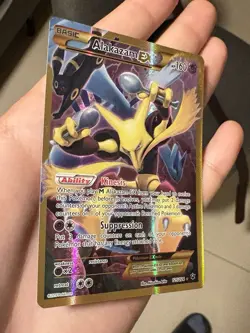 Pokemon TCG - 2016 Pokemon XY Fates Collide Alakazam EX #125/124 - HP - Image 3