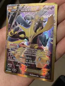 Pokemon TCG - 2016 Pokemon XY Fates Collide Alakazam EX #125/124 - HP - Image 4