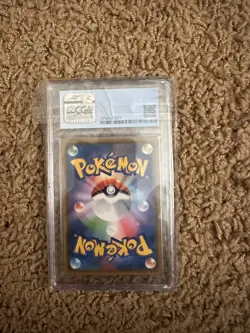 2018 Pokemon Japanese Psyduck S&M Promos Munch 286/SM CGC 9 Mint Full Art Rare - Image 2