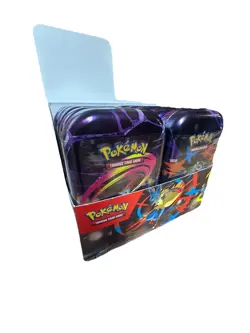 Pokemon TCG Mega Evolution Heroes Sealed Mini Tins x10 - Image 1