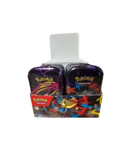Pokemon TCG Mega Evolution Heroes Sealed Mini Tins x10 - Image 3