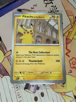 2x Pikachu At The Museum Pokemon Natural History Museum Jumbo Promo - Image 4