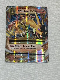 M Charizard EX 13/108 Ultra Rare 2016 Pokemon XY Evolutions Holo NM - Image 2