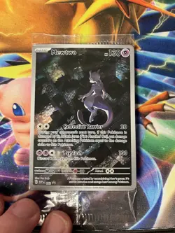 Pokemon Sealed Mewtwo Black Star Promos SVP052 #52 Holo Promo - Image 3