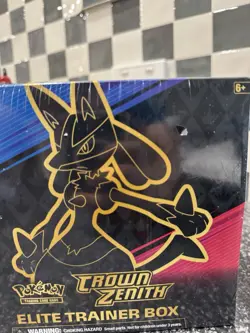 Pokemon TCG Crown Zenith Elite Trainer Box ETB Brand New & Sealed (Small Tears) - Image 2