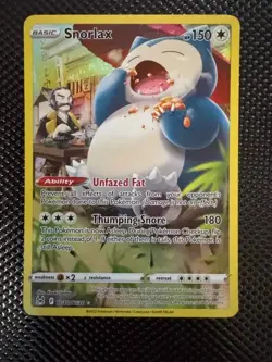 Snorlax TG10/TG30 Holo Lost Origin Trainer Gallery Pokemon LP - Image 2