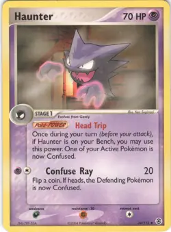 Haunter 34/112 Uncommon FireRed & LeafGreen Pokemon MP - Image 1