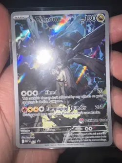 Pokemon TCG Ascended Heroes N’s Zekrom Pokemon Center Stamped Promo SEALED - Image 1