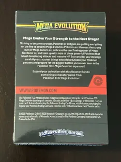 Pokemon Mega Evolution Booster Bundle Sealed Box Venusaur Lucario Gardevoir - Image 5
