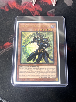 Dark Magician The Magician Of Black Magic Ultra Rare INFO-EN006 NM Yu-Gi-Oh! - Image 1