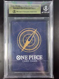 BGS 10 Shanks Alternate Art OP01-120 Secret Rare JPN One Piece - Image 2