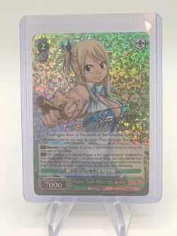 Weiss Schwarz Fairy Tail Wizard Lucy FT/EN-S02-029SP RE SP Foil Signed English - Image 1