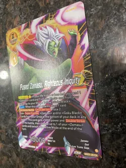Fused Zamasu Righteous Iniquity Z Leader Foil Dragon Ball Super Card Game | NM - Image 2