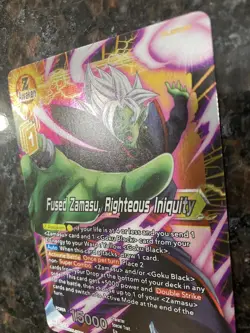 Fused Zamasu Righteous Iniquity Z Leader Foil Dragon Ball Super Card Game | NM - Image 5