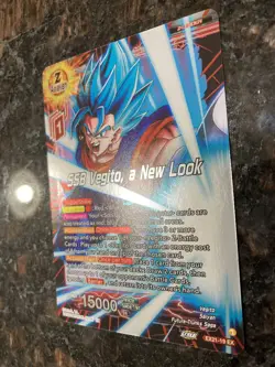 SSB Vegito a New Look EX21-19 Z Leader Foil Dragon Ball Super Card Game | NM - Image 2