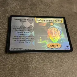 Harry Potter TCG Diagon Alley Card: Professor Quirinus Quirrell 22/80 Foil/Holo - Image 1