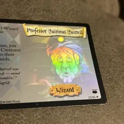 Harry Potter TCG Diagon Alley Card: Professor Quirinus Quirrell 22/80 Foil/Holo - Image 3