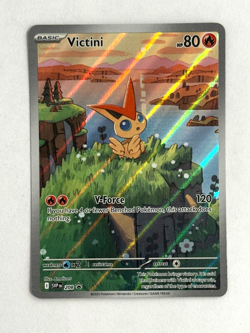 Pokemon TCG Victini 208 Holofoil Promo SV: Scarlet & Violet Promo Cards - Image 1