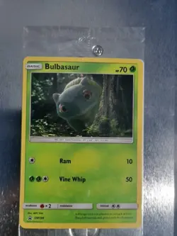 Bulbasaur | SM198 Detecive Pikachu Holo Black Star Promo Pokemon Card | Sealed - Image 1