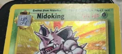 Pokemon TCG Nidoking Holo Unlimited Rare Card 11/102 MP/HP - Image 4