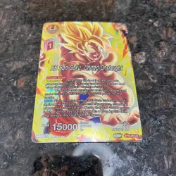 SS Son Goku United Onslaught BT19 Z Leader Foil Dragon Ball Super Card Game | NM - Image 4