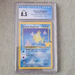 Pokemon Shining Magikarp Celebrations Classic Collection CGC 8.5 Holo 66/64 Card - Image 1