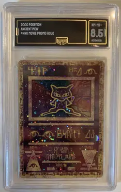 GMA 8.5 Ancient Mew Promo Holographic Pokemon Card - Image 2