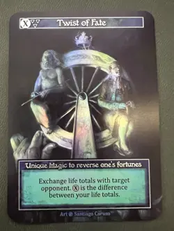 Twist of Fate Unique Foil - Beta NM - Sorcery: Contested Realm - Image 1