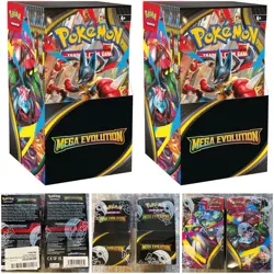 2 x Pokemon TCG: Mega Evolution Half-Booster Box - Sealed (36 Packs overall) - Image 1