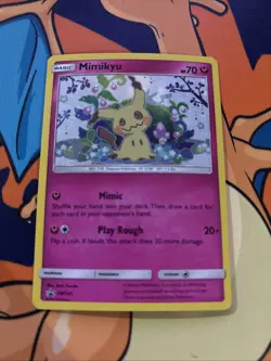 Mimikyu SM163 Pokemon Sun & Moon Promo Holo Rare - Image 1