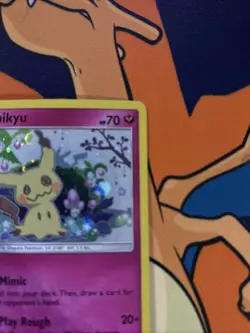 Mimikyu SM163 Pokemon Sun & Moon Promo Holo Rare - Image 3