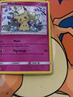 Mimikyu SM163 Pokemon Sun & Moon Promo Holo Rare - Image 4