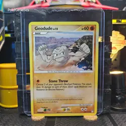 Geodude Mysterious Treasures Pokemon TCG 84/123 Diamond & Pearl Common - Image 1