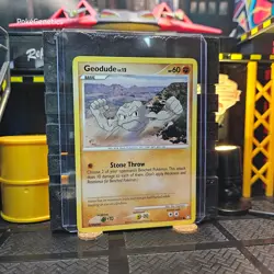 Geodude Mysterious Treasures Pokemon TCG 84/123 Diamond & Pearl Common - Image 3