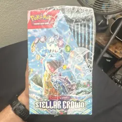 Pokemon TCG Stellar Crown Booster Box Sealed Scarlet & Violet Lapras - Image 4