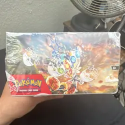 Pokemon TCG Stellar Crown Booster Box Sealed Scarlet & Violet Lapras - Image 5