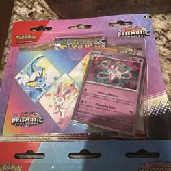 18 Prismatic Evolution Pokemon Cards In 6 Blister Packs - Image 4