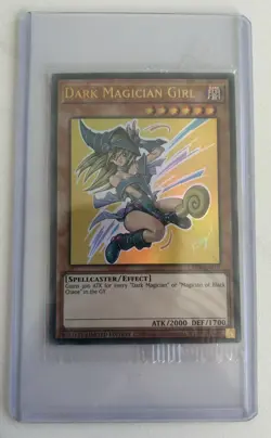 YUGIOH SEALED LART-EN019 ULTRA RARE DARK MAGICIAN GIRL - Image 1