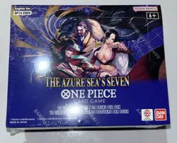One Piece OP14- EB04 The Azure Sea's Seven Booster Box - OP14 Factory Sealed - Image 2