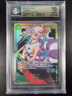 BGS 10 Yamato Alternate Art OP01-121 Secret Rare JPN One Piece - Image 1