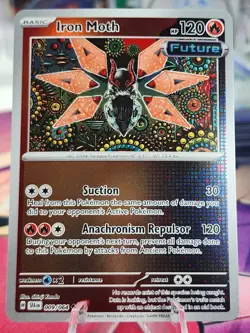 Iron Moth 009/064 Reverse Holo Shrouded Fable Pokemon Card - NM Near Mint - Image 1