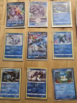 Pokemon Waterter type cards Lot of 14 NM - Image 1