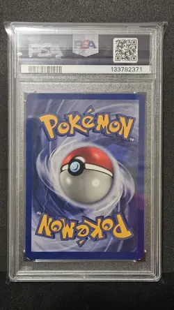 Pokemon TCG Gyarados Base Set Holo Card PSA 7 Unlimited Rare 6/102 - Image 2