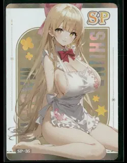 SHIINA MAHIRU SP SP-35 SECRET WORDS Goddess Story Anime Collectible Card - Image 1